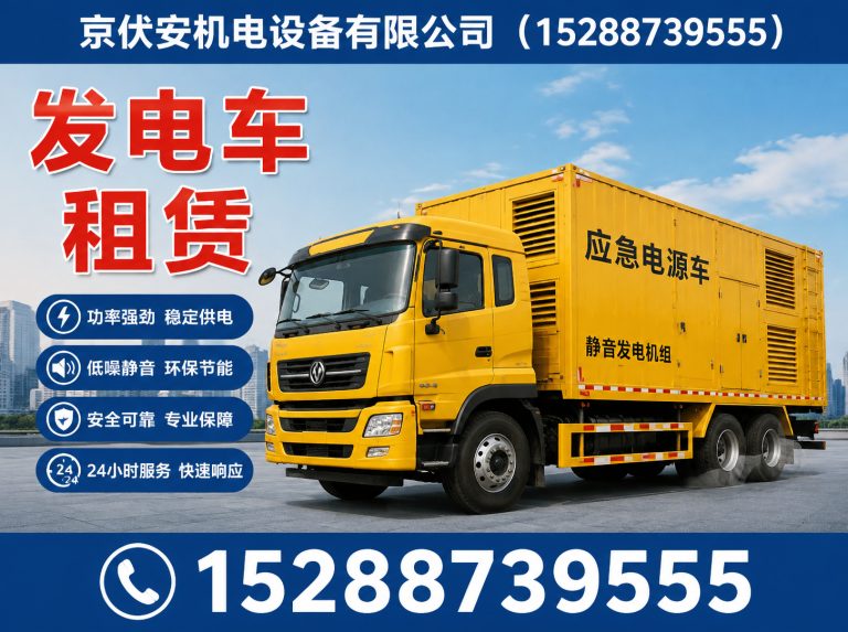 六盘水应急发电机出租展示图